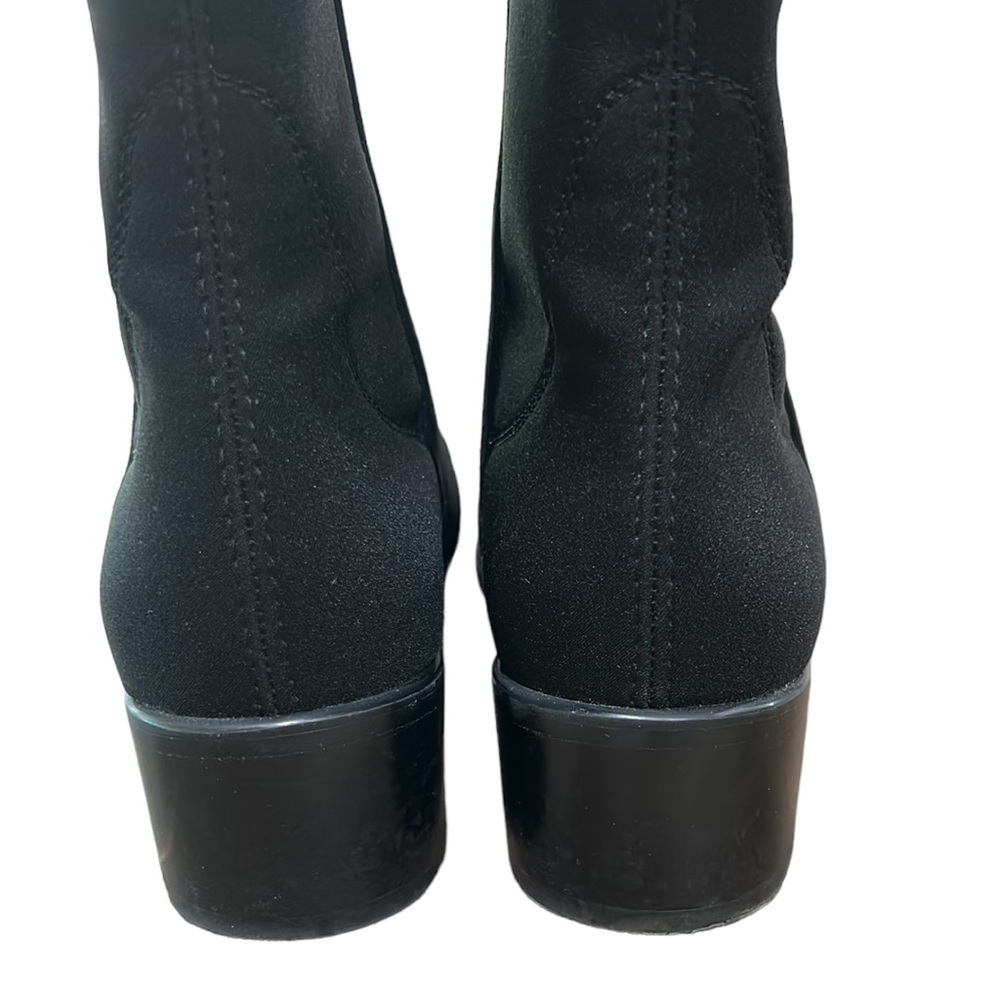 Stuart Weitzman Easyon Reserve suede and neoprene ankle boots Size 5 - Picture 6 of 12